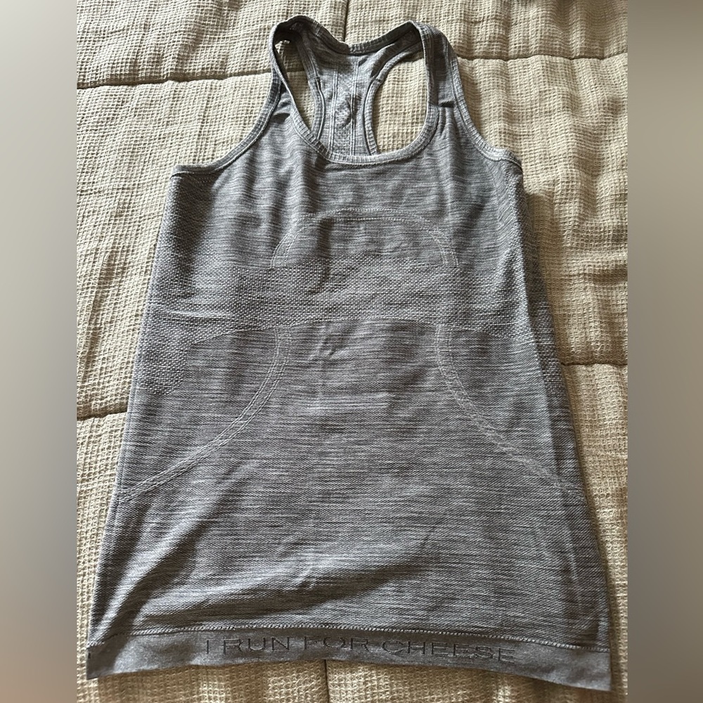 Lululemon Swiftly Tech Racer Back - Grey Size 6 - image 2